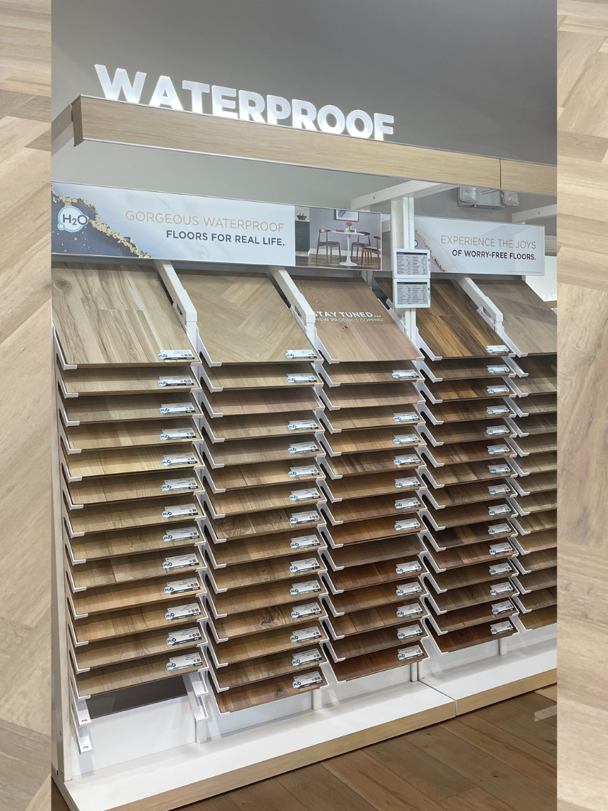 Room scene with mobile phone to show how our room visualizer tool works. 